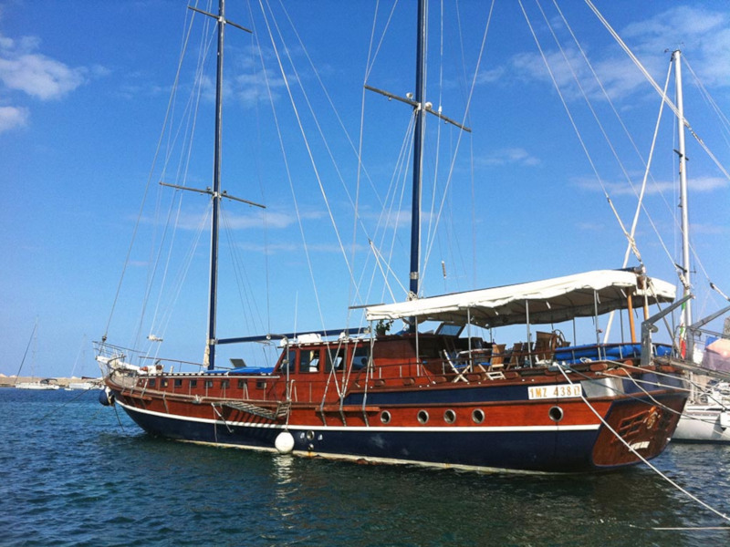 Gulet - Superyacht charter Sicily & Boat hire in Italy Sicily Aeolian Islands Milazzo Porto Santa Maria Maggiore 1