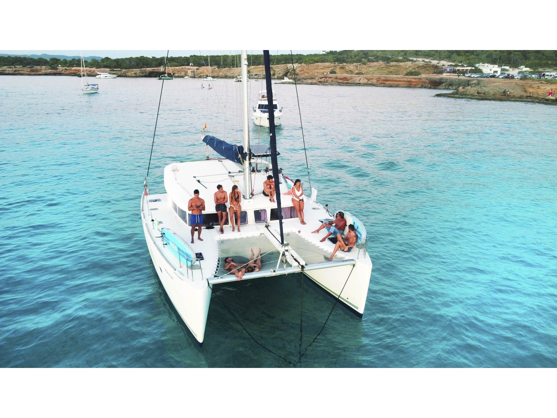 Lagoon 400 - Catamaran Charter Spain & Boat hire in Spain Balearic Islands Ibiza and Formentera Ibiza Ibiza Club Nautico Ibiza 2