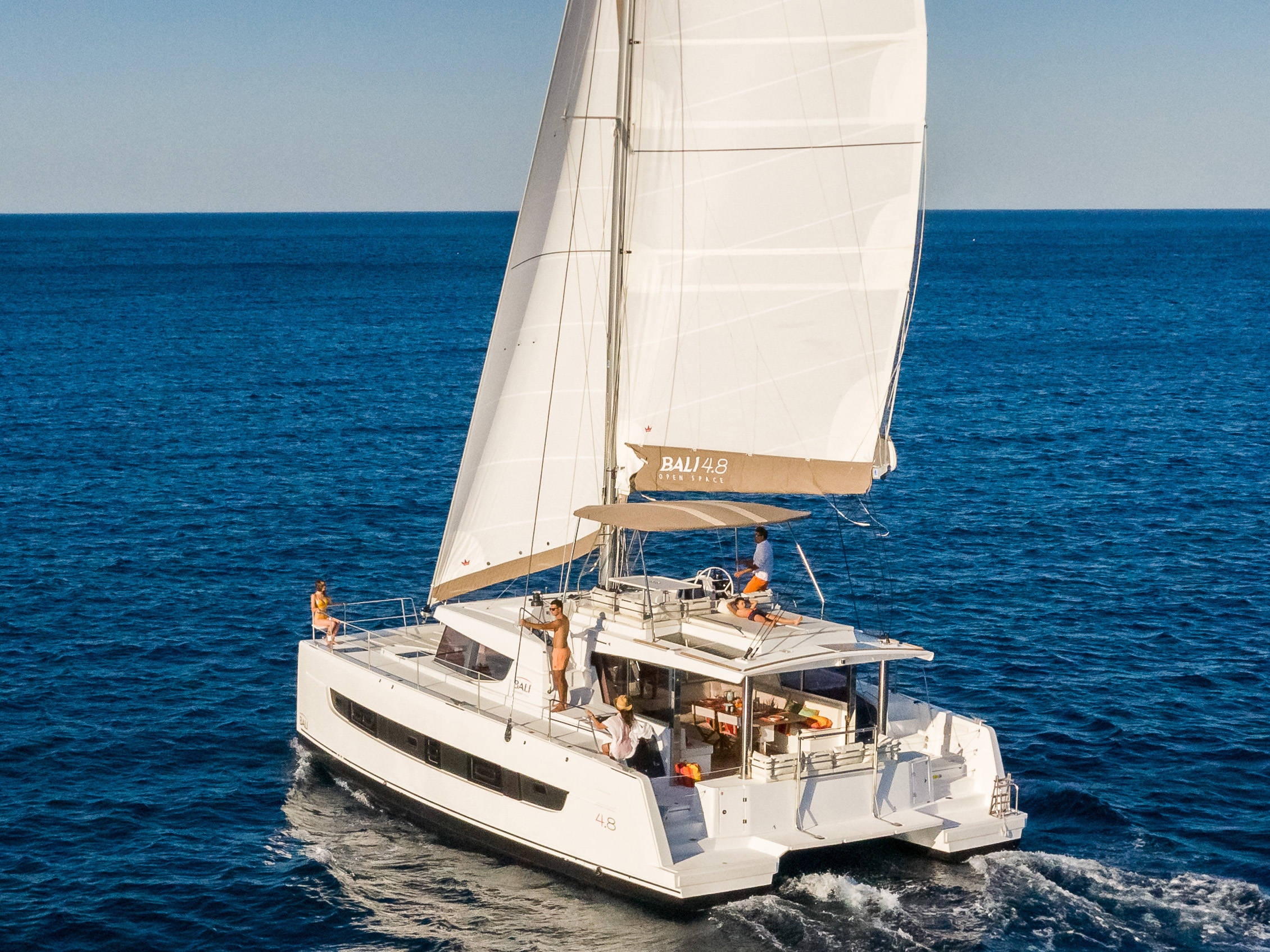 Bali 4.8  - Luxury yacht charter Balearics & Boat hire in Spain Balearic Islands Ibiza and Formentera Ibiza Sant Antoni de Portmany Sant Antoni de Portmany Port 1