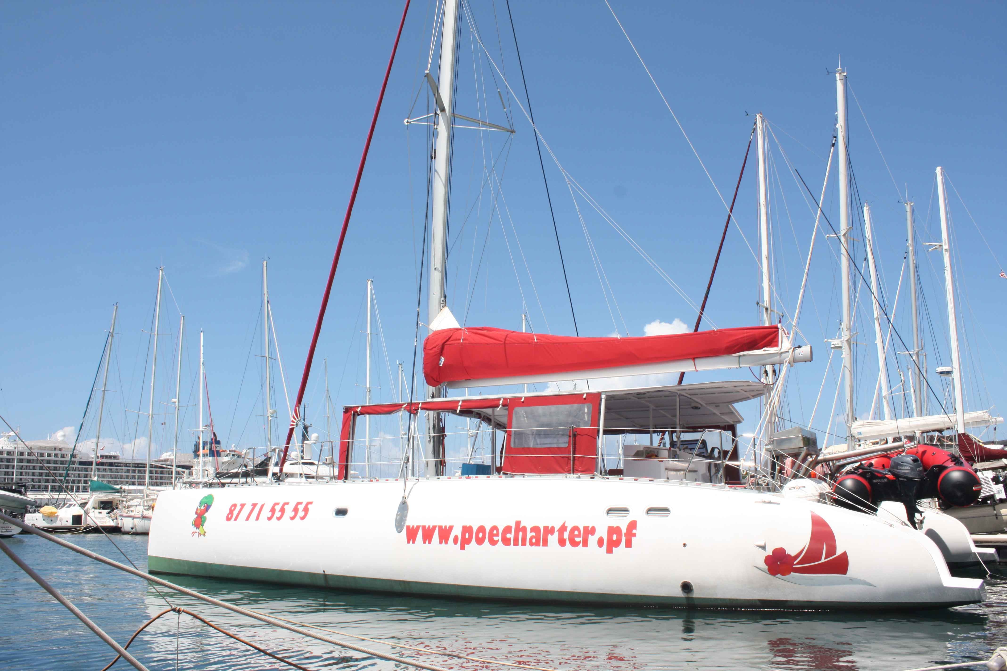 Maxicat 53 - Yacht Charter Tahiti & Boat hire in French Polynesia Society Islands Tahiti Papeete Papeete 1