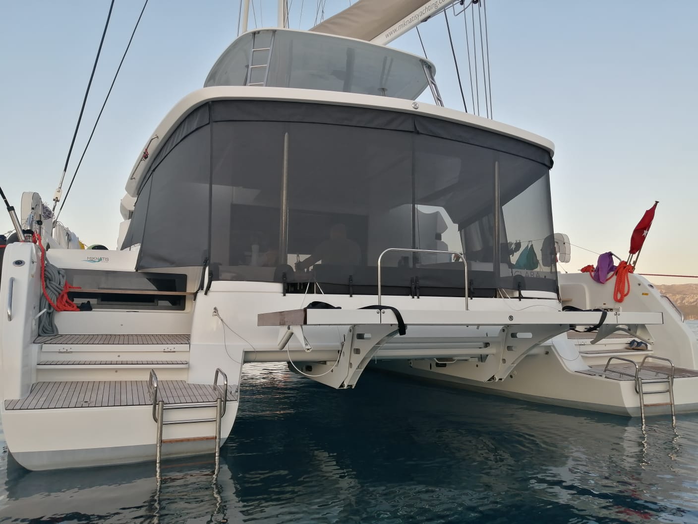Lagoon 50 - Luxury yacht charter Turkey & Boat hire in Turkey Turkish Riviera Carian Coast Marmaris Netsel Marina 6