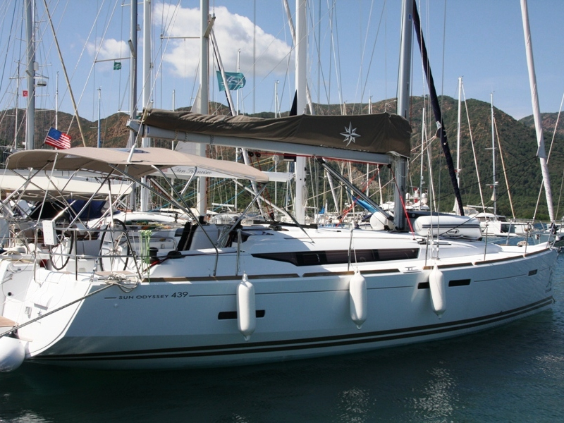 Sun Odyssey 439 - Yacht Charter Marmaris & Boat hire in Turkey Turkish Riviera Carian Coast Marmaris Marmaris Yacht Marina 1