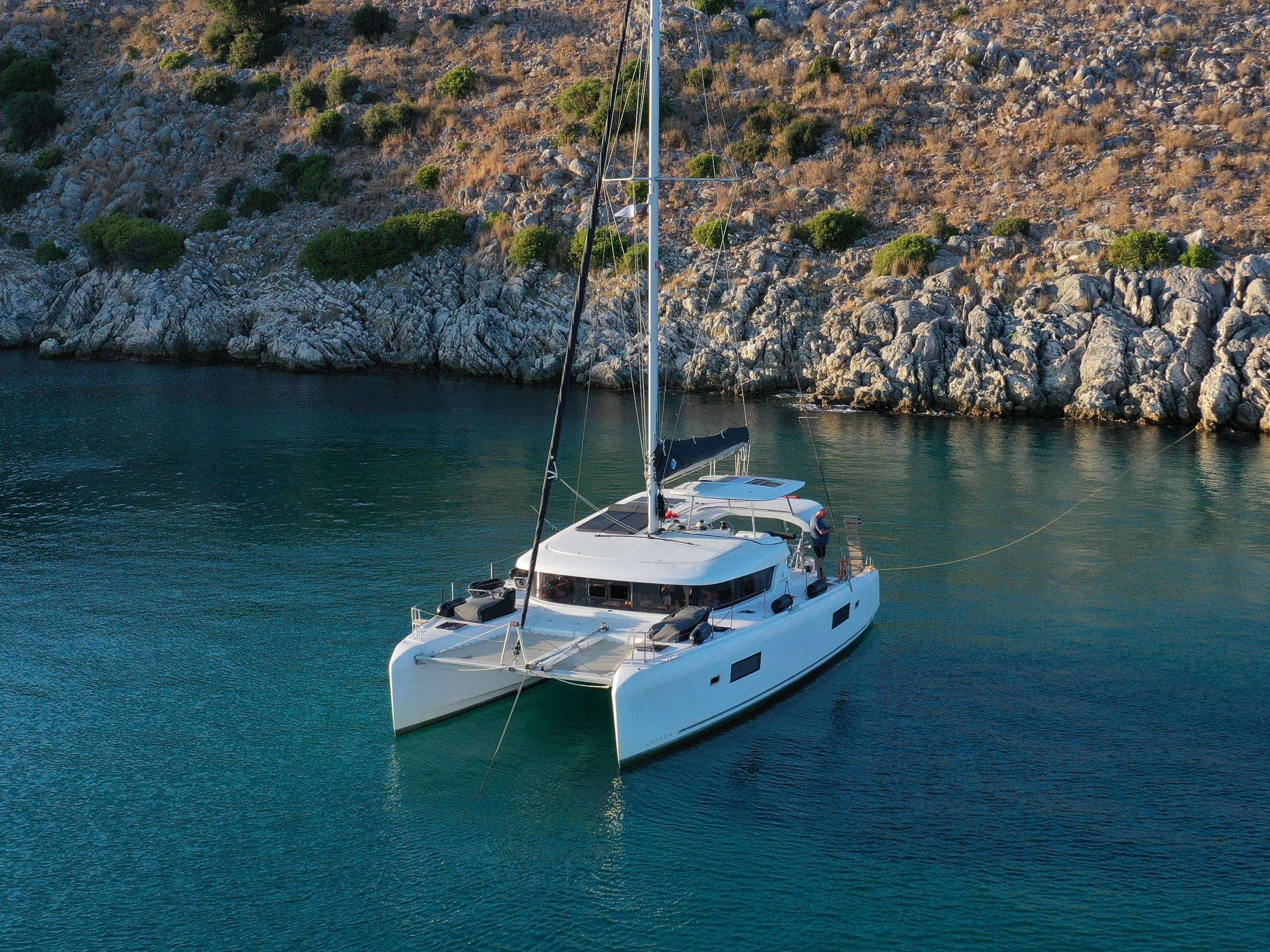 Lagoon 42 - Catamaran Charter Corfu & Boat hire in Greece Ionian Sea North Ionian Corfu Gouvia Marina Gouvia 1