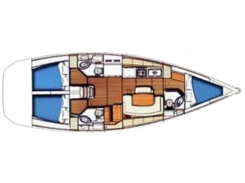 Cyclades 43.3 - Yacht Charter Genoa & Boat hire in Italy Italian Riviera Genova Marina di Porto Antico 5