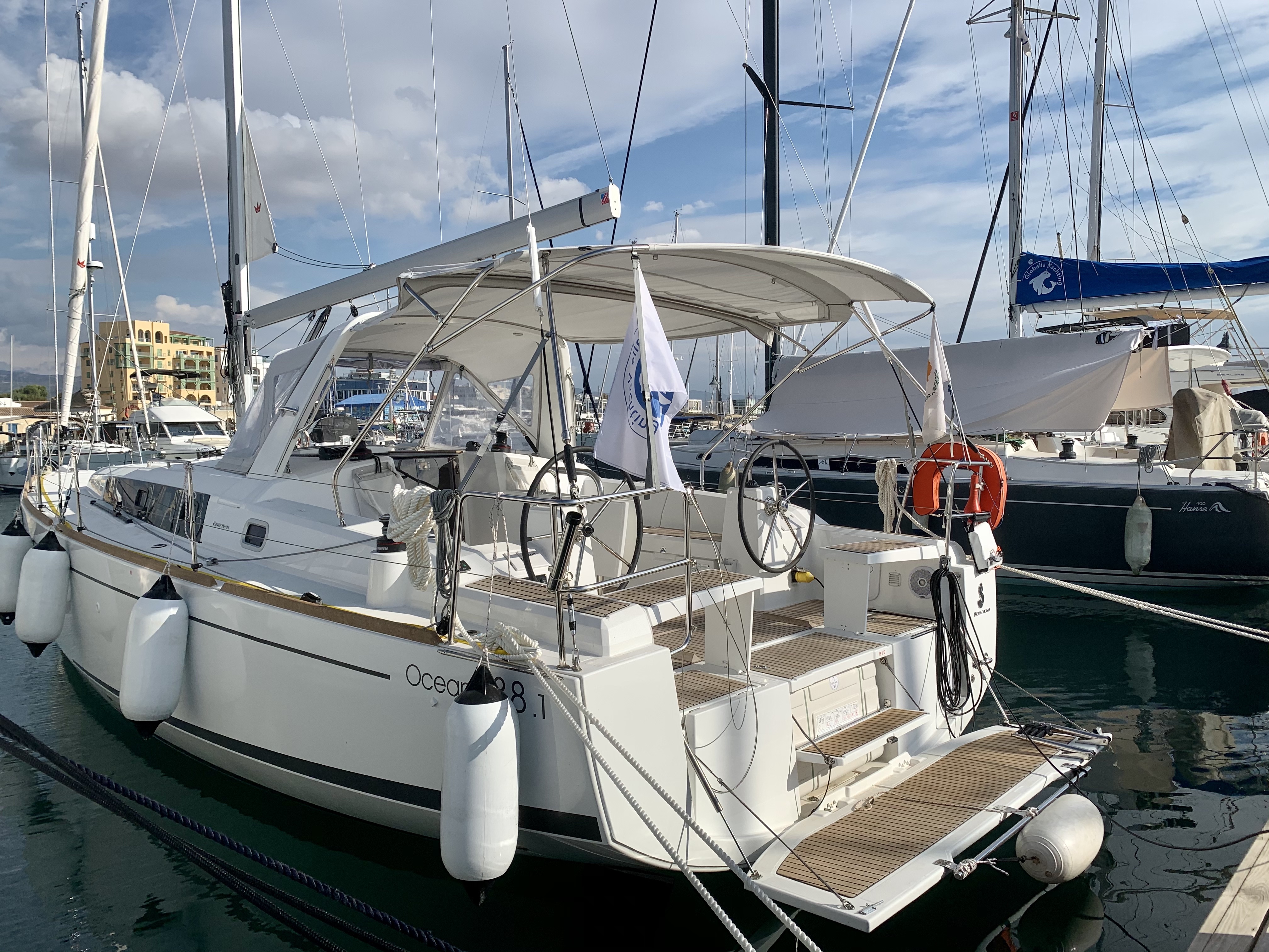 Oceanis 38.1 - Yacht Charter Cyprus & Boat hire in Cyprus Limassol Limassol Marina 2