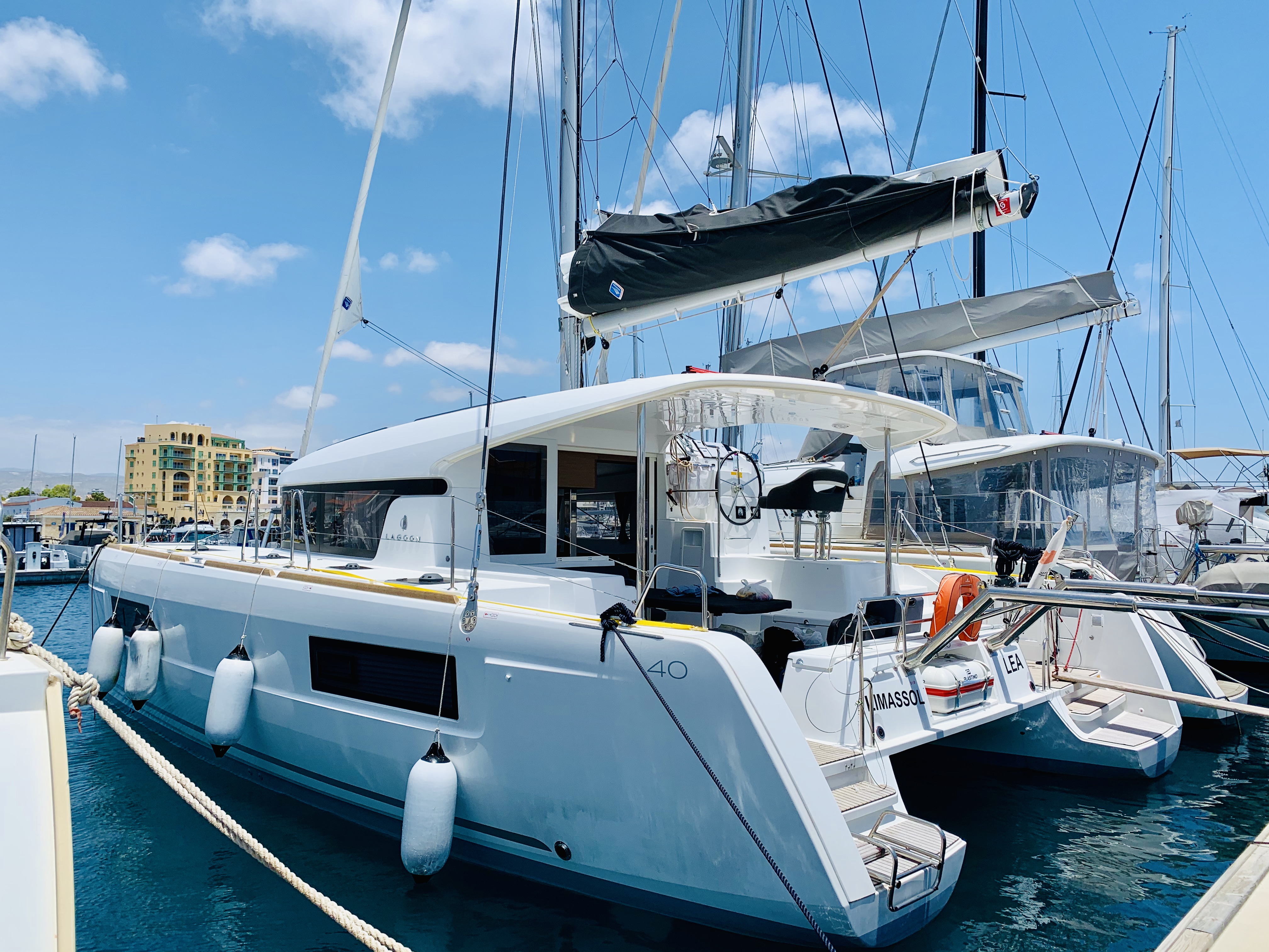 Lagoon 40 - Yacht Charter Cyprus & Boat hire in Cyprus Limassol Limassol Marina 6