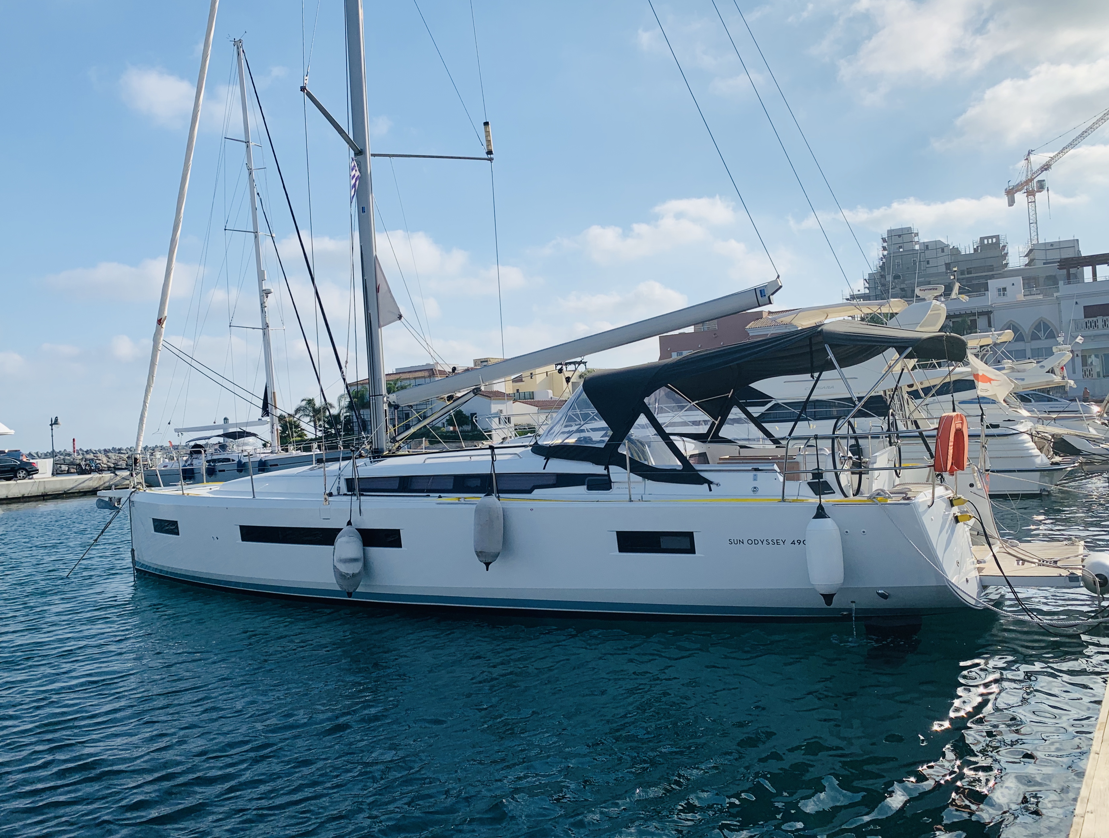 Sun Odyssey 490 - Yacht Charter Cyprus & Boat hire in Cyprus Limassol Limassol Marina 6