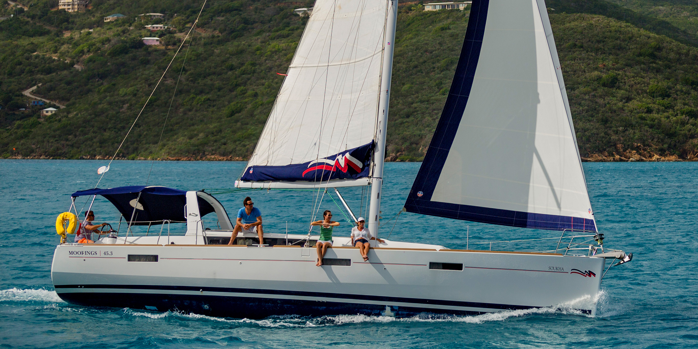 Oceanis 45 - Sailboat Charter Saint Lucia & Boat hire in St. Lucia Gros Islet Rodney Bay Marina 3