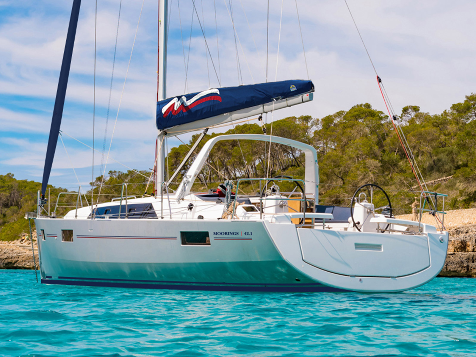 Oceanis 42 - Yacht Charter Marsh Harbour & Boat hire in Bahamas Abaco Islands Marsh Harbour TradeWinds Yacht Club 1