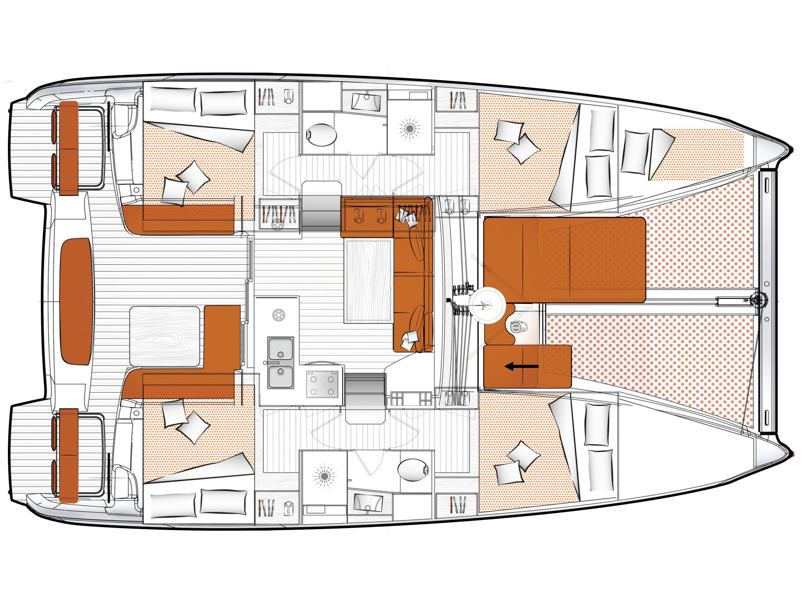Excess 11 - Yacht Charter Orhaniye & Boat hire in Turkey Turkish Riviera Carian Coast Orhaniye Marti Marina 6