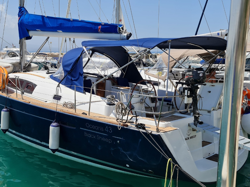 Oceanis 43 - Yacht Charter Baška Voda & Boat hire in Croatia Split-Dalmatia Baška Voda Marina Baška Voda 1