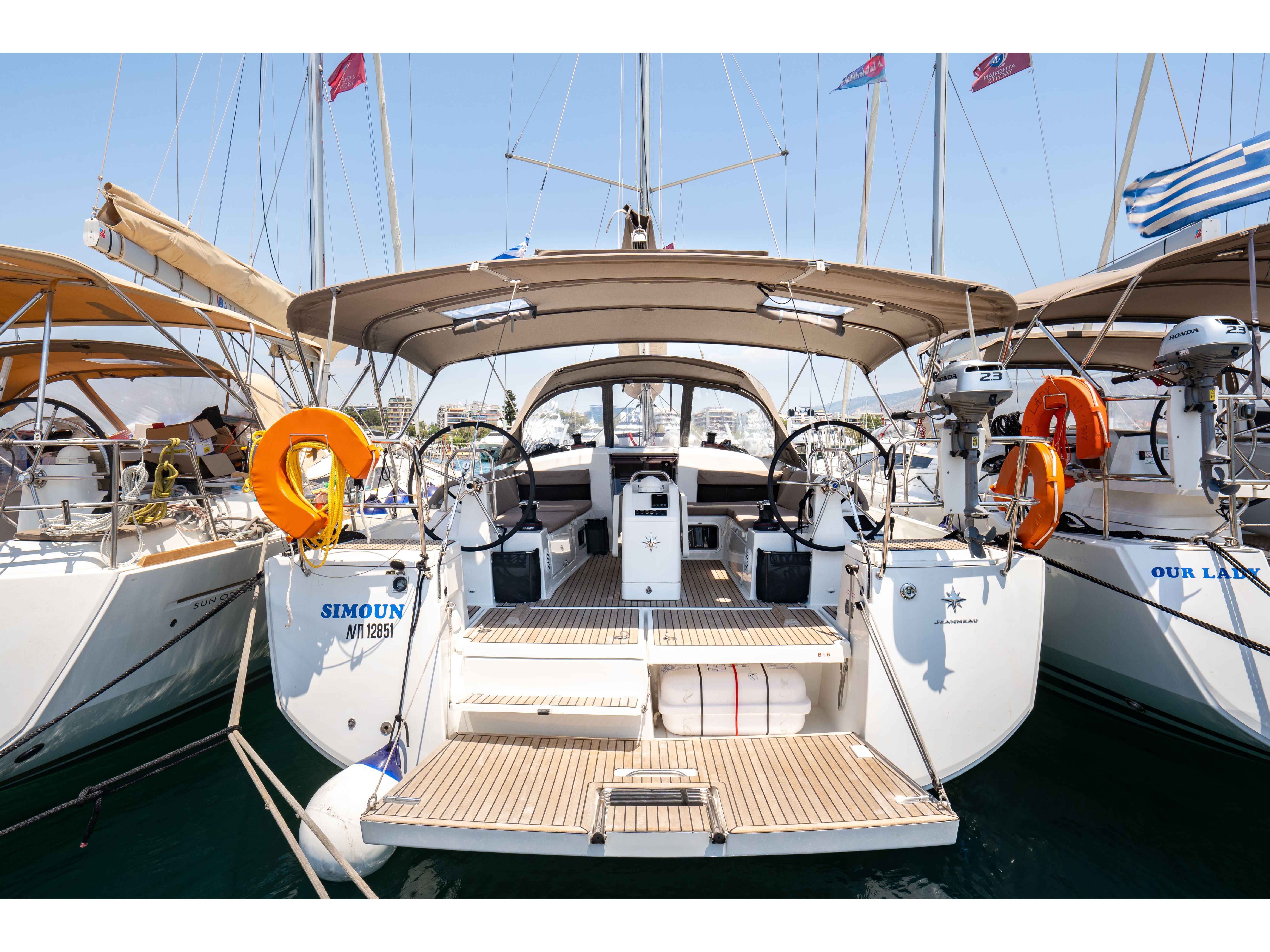 Sun Odyssey 440 - Yacht Charter Preveza & Boat hire in Greece Ionian Sea South Ionian Lefkada Preveza Preveza Main Port 2