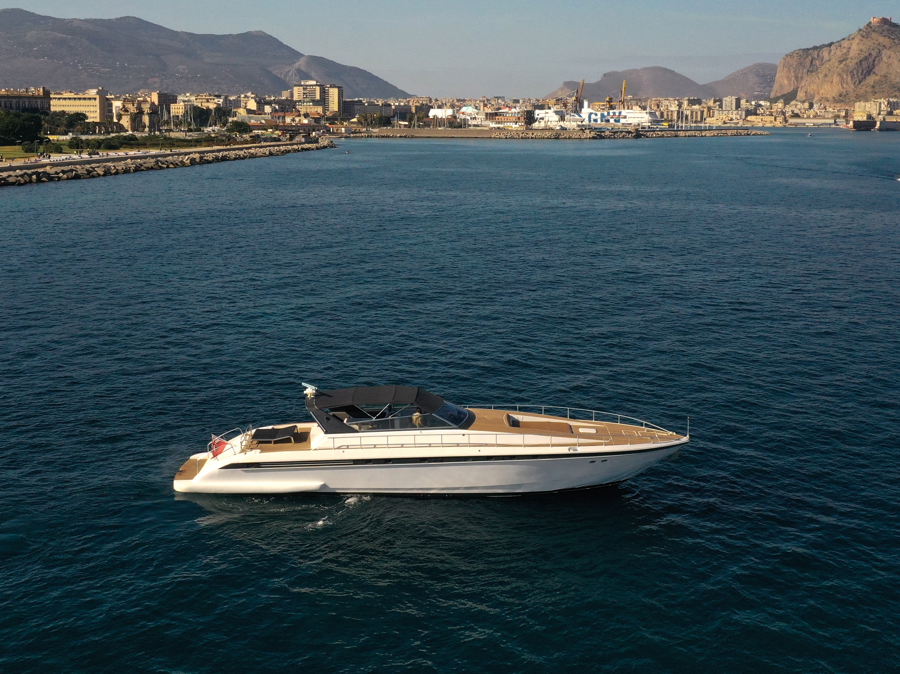 Leopard 23 - Motor Boat Charter Sicily & Boat hire in Italy Sicily Aeolian Islands Milazzo Marina Poseidon 2