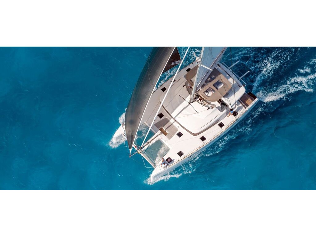 Lagoon 52F - Luxury yacht charter Sicily & Boat hire in Italy Sicily Aeolian Islands Capo d'Orlando Capo d'Orlando Marina 3