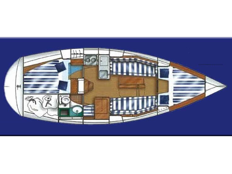 Dufour 32 - Yacht Charter Pontevedra & Boat hire in Spain Galicia Pontevedra Puerto Deportivo de Cangas 3