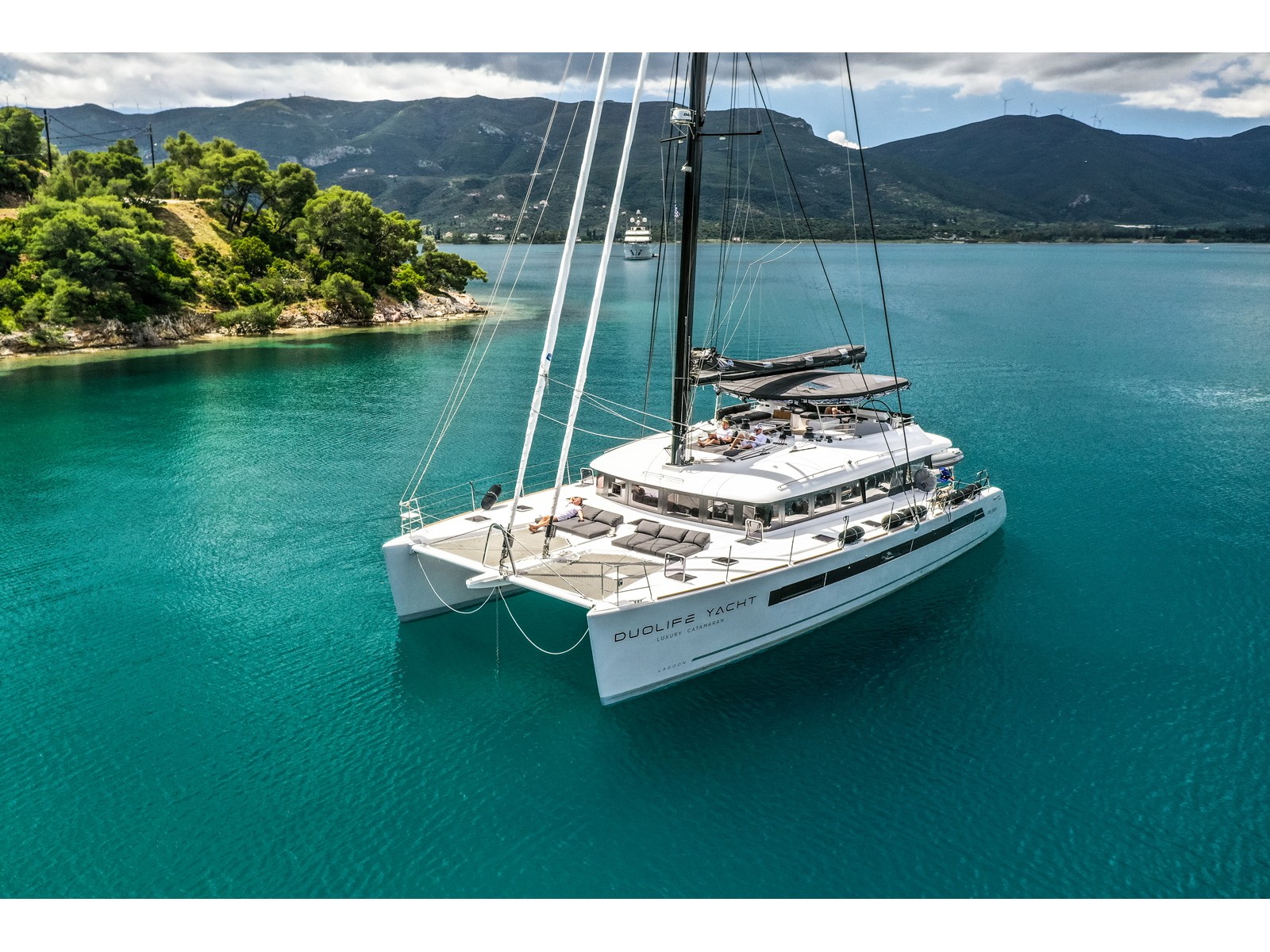 Lagoon 620 - Luxury Yacht Charter Croatia & Boat hire in Croatia Split-Dalmatia Split Kaštel Gomilica Marina Kaštela 1