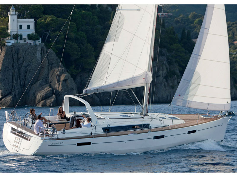 Oceanis 45 - Yacht Charter Procida & Boat hire in Italy Procida Marina Chiaiolella 1