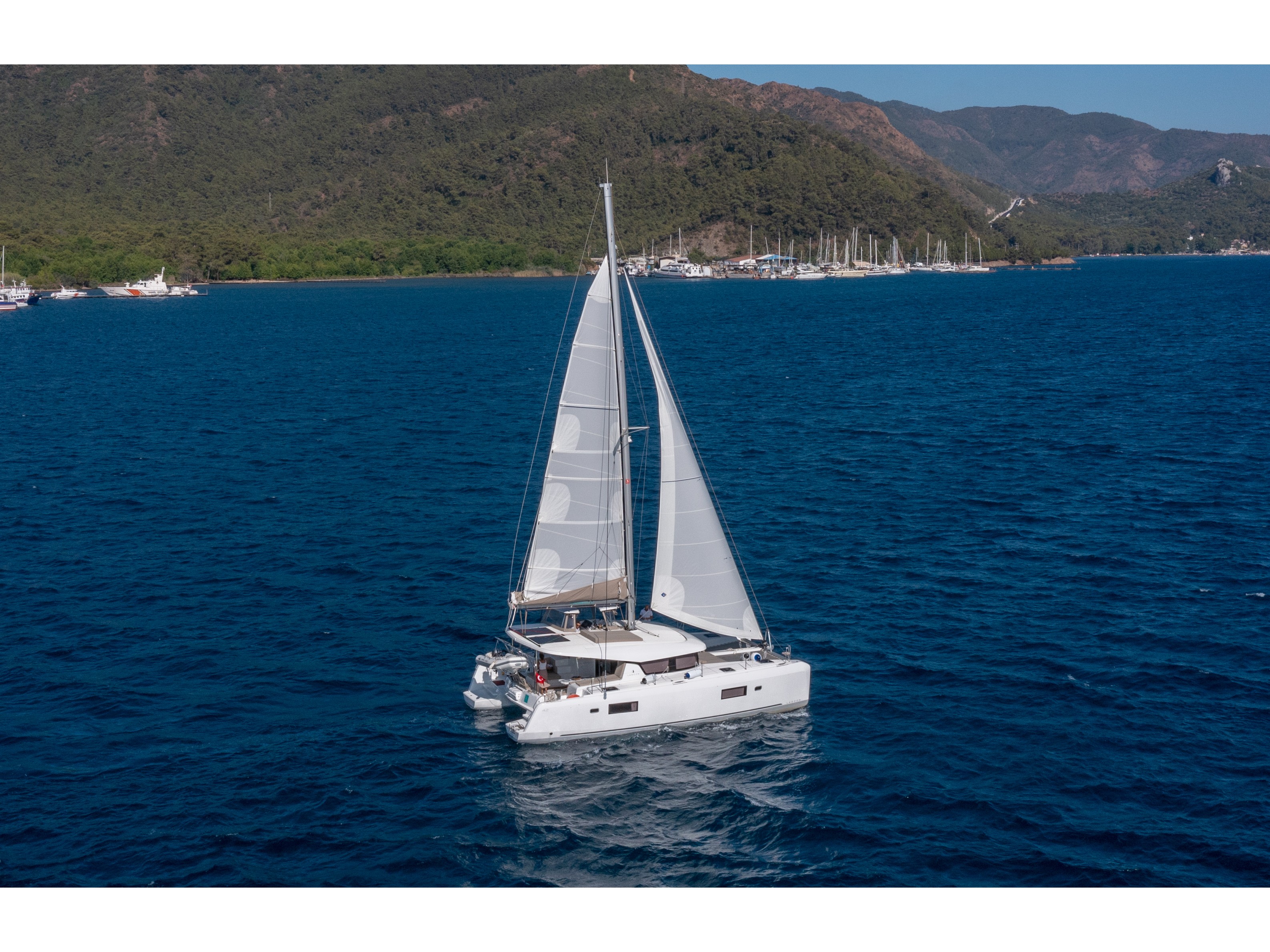 Lagoon 42 - Catamaran charter Marmaris & Boat hire in Turkey Turkish Riviera Carian Coast Marmaris Netsel Marina 3