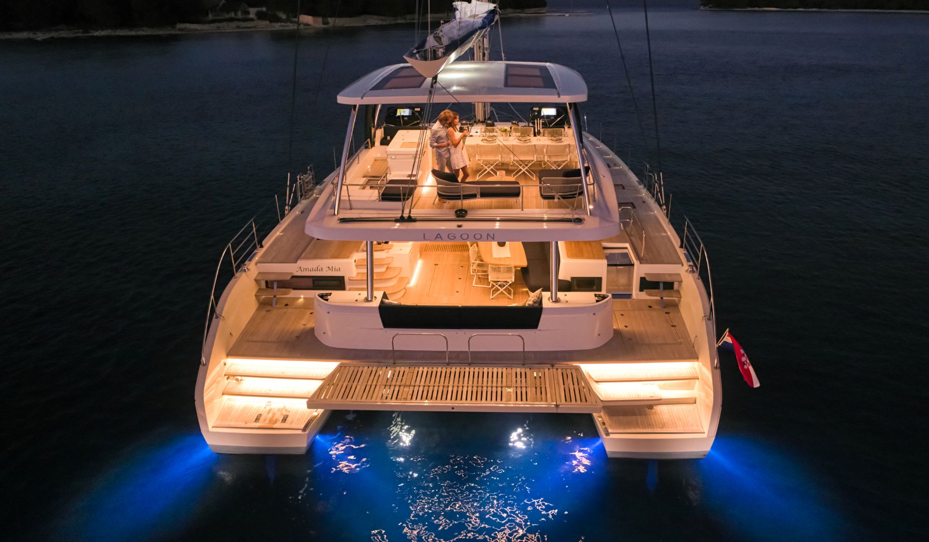 Lagoon Sixty 5 - Luxury Yacht Charter Croatia & Boat hire in Croatia Split-Dalmatia Split Split Marina Nava 3