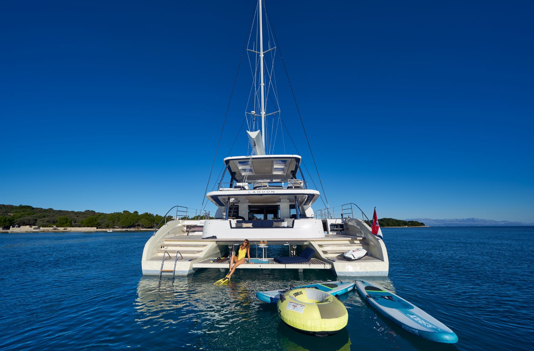 Lagoon Sixty 5 - Luxury Yacht Charter Croatia & Boat hire in Croatia Split-Dalmatia Split Split Marina Nava 1