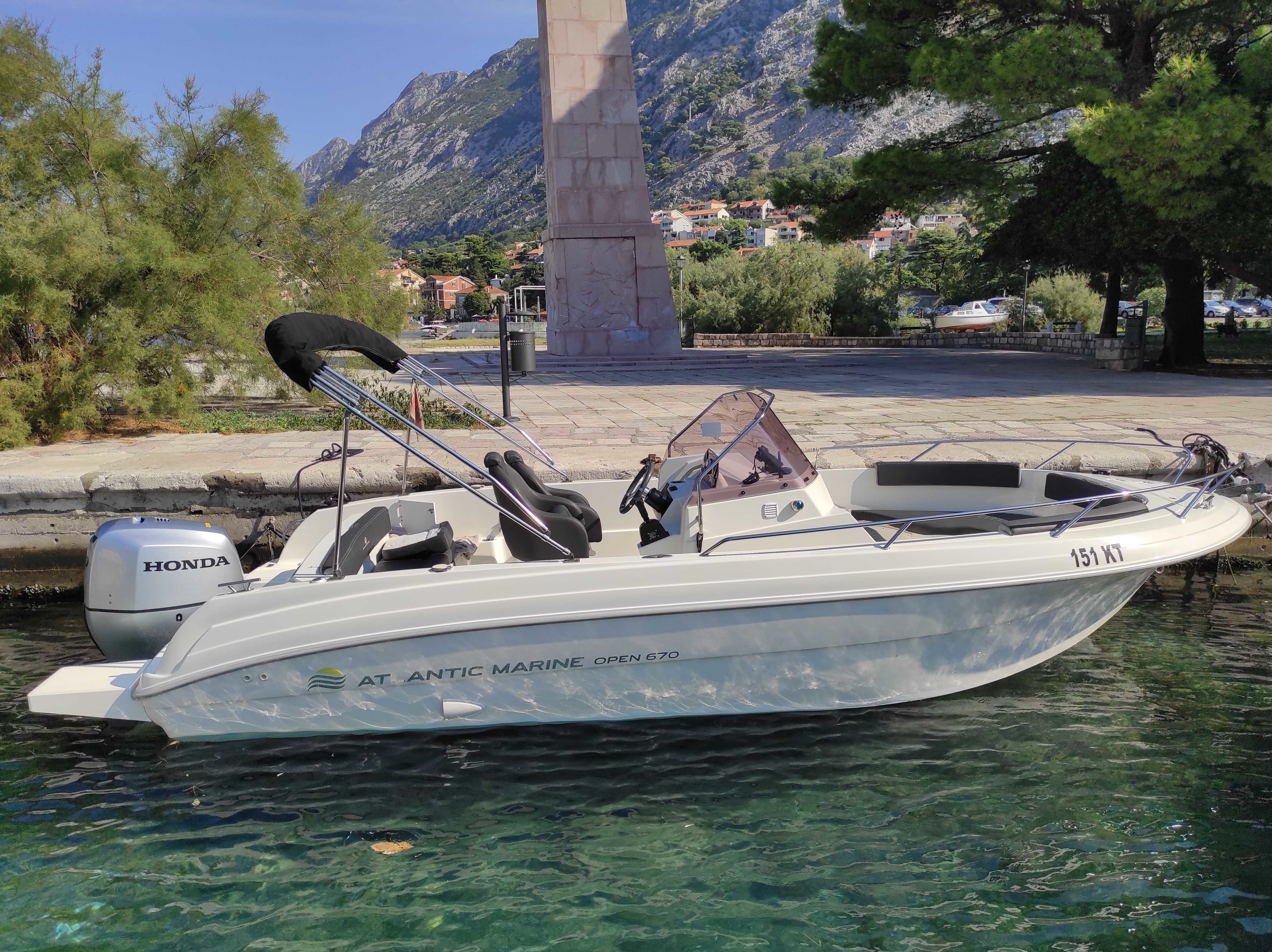 Atlantic 750 Open - Motor Boat Charter Montenegro & Boat hire in Montenegro Bay of Kotor Kotor Kotor 3