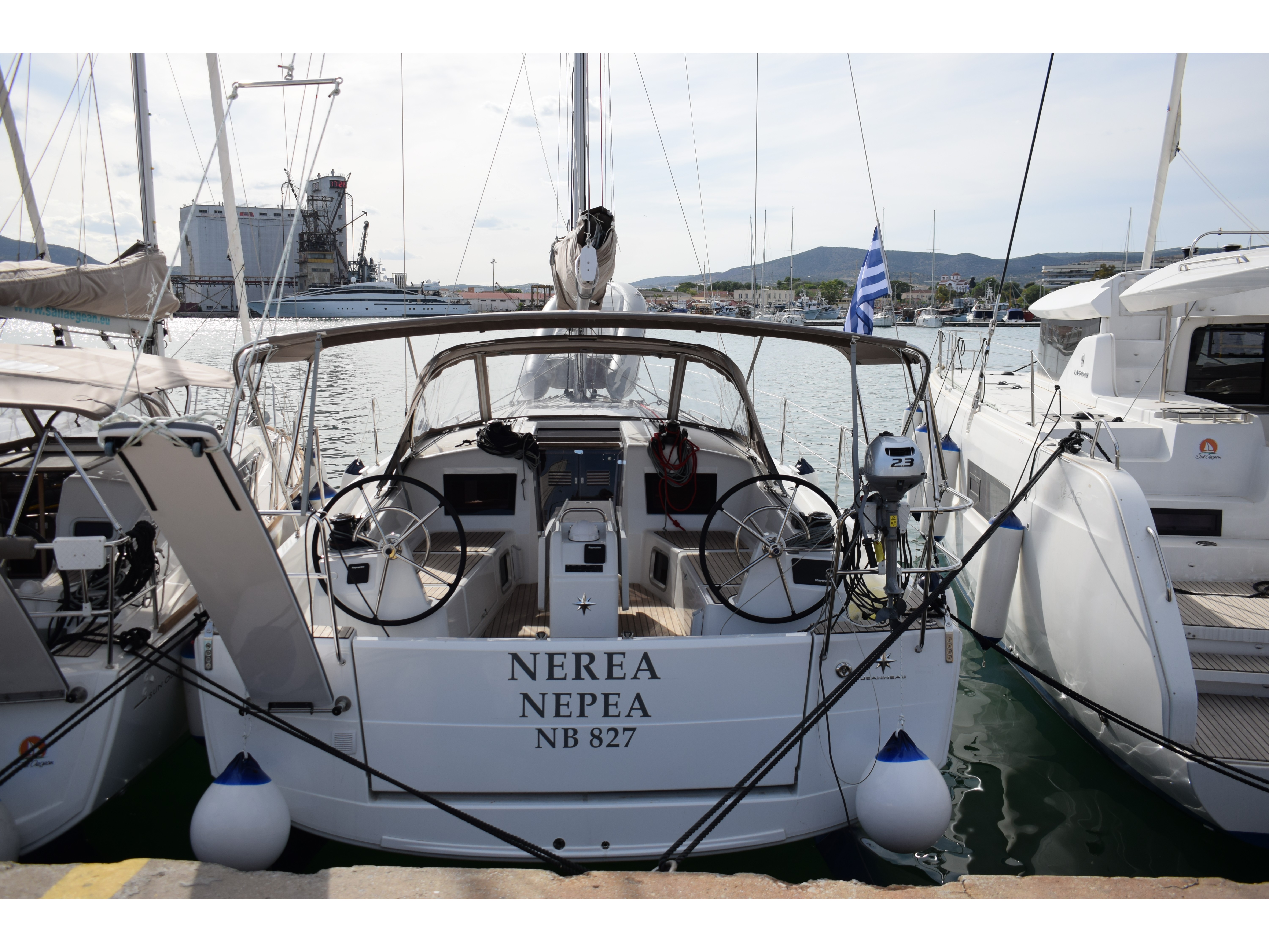Sun Odyssey 410 - Yacht Charter Skopelos & Boat hire in Greece Sporades Skopelos Loutraki Harbour 2
