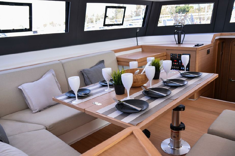 Dufour Catamaran 48 - Luxury yacht charter Italy & Boat hire in Italy Sicily Aeolian Islands Capo d'Orlando Capo d'Orlando Marina 5