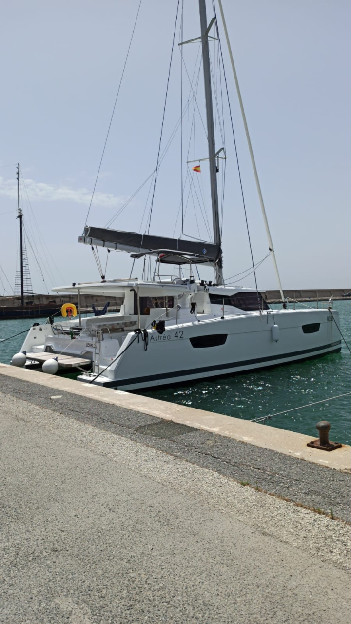 Astréa 42 - Yacht Charter Marsala & Boat hire in Italy Sicily Aegadian Islands Marsala Marsala Marina 5