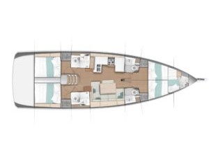 Sun Odyssey 490 - Yacht Charter Corfu & Boat hire in Greece Ionian Sea North Ionian Corfu Gouvia Marina Gouvia 6