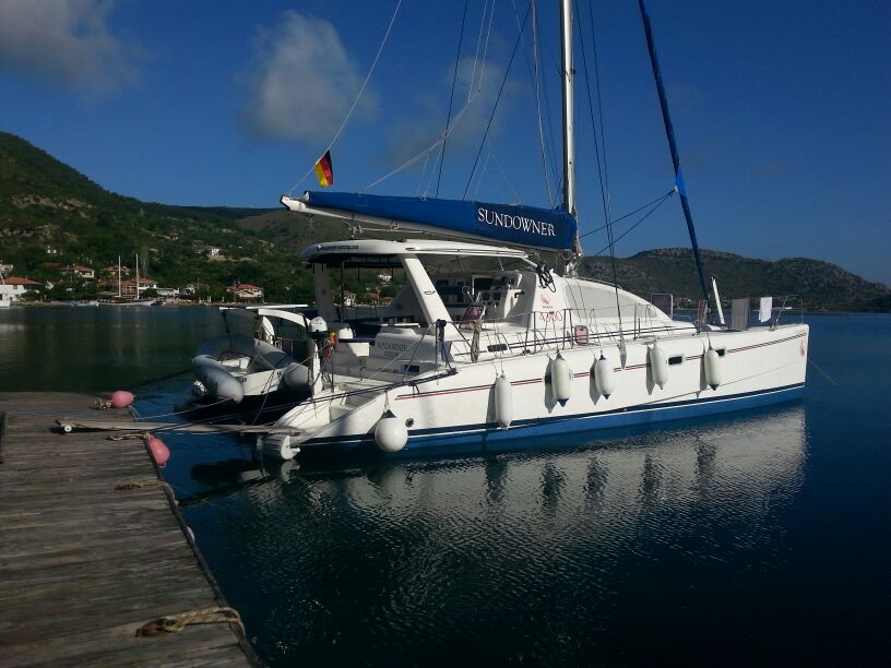 Leopard 4300 - Catamaran charter Marmaris & Boat hire in Turkey Turkish Riviera Carian Coast Marmaris Netsel Marina 1