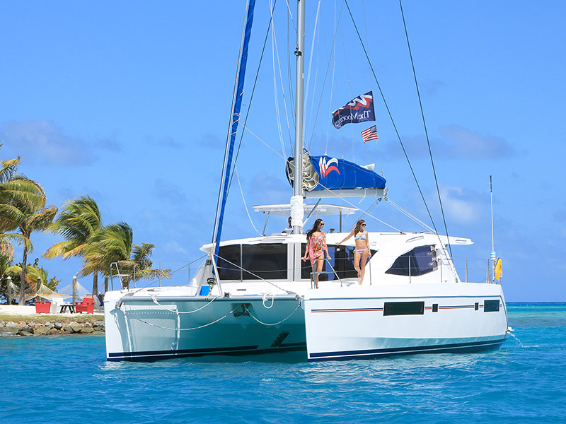 Leopard 48 - Yacht Charter Rodney Bay & Boat hire in St. Lucia Gros Islet Rodney Bay Marina 1