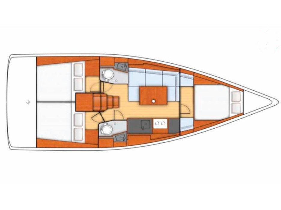Oceanis 38.1 - Yacht Charter Vibo Marina & Boat hire in Italy Vibo Marina Vibo Marina 4