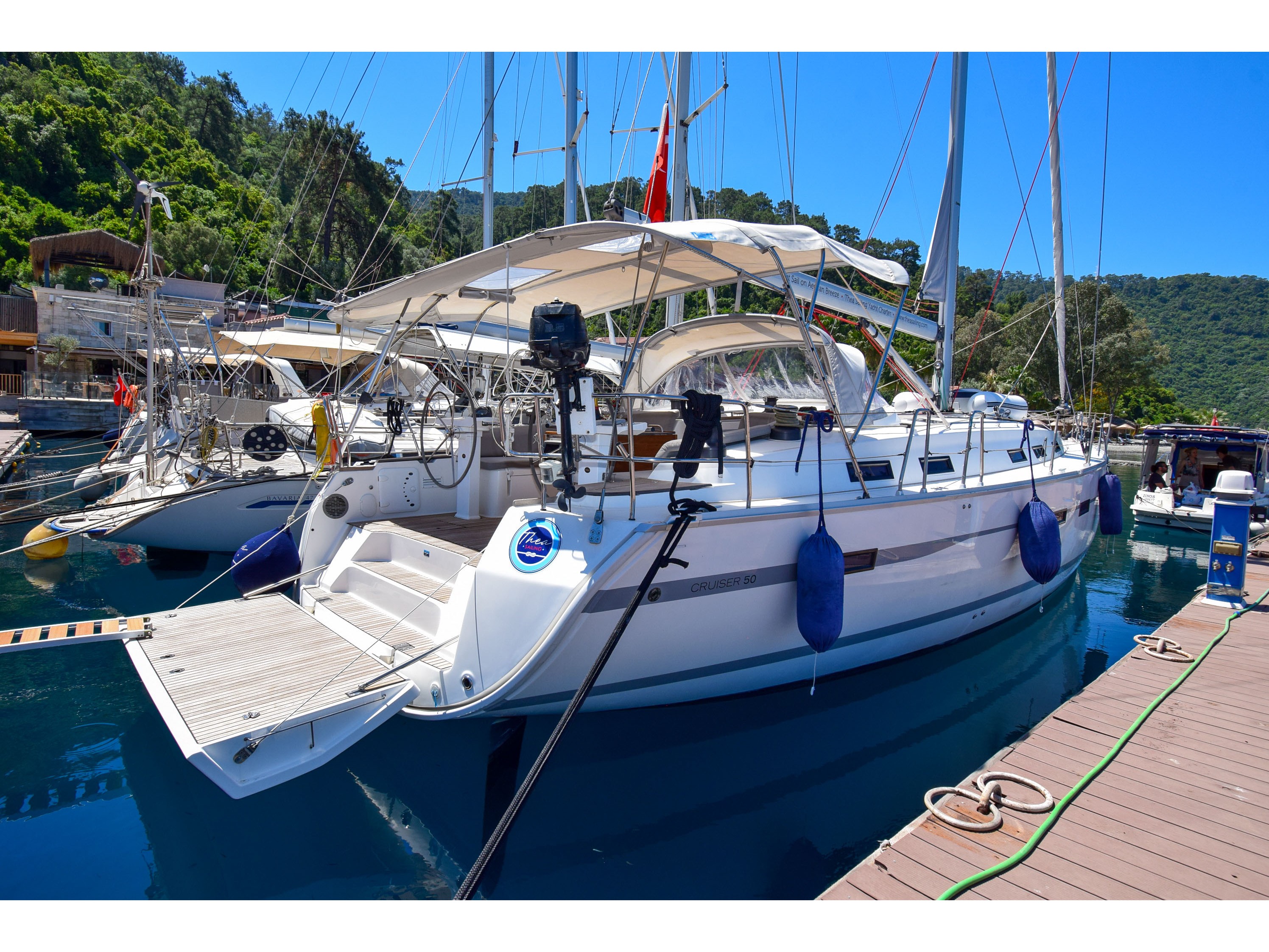 Bavaria 50 Cruiser - Yacht Charter Adaköy & Boat hire in Turkey Turkish Riviera Carian Coast Marmaris Adaköy Marina 2