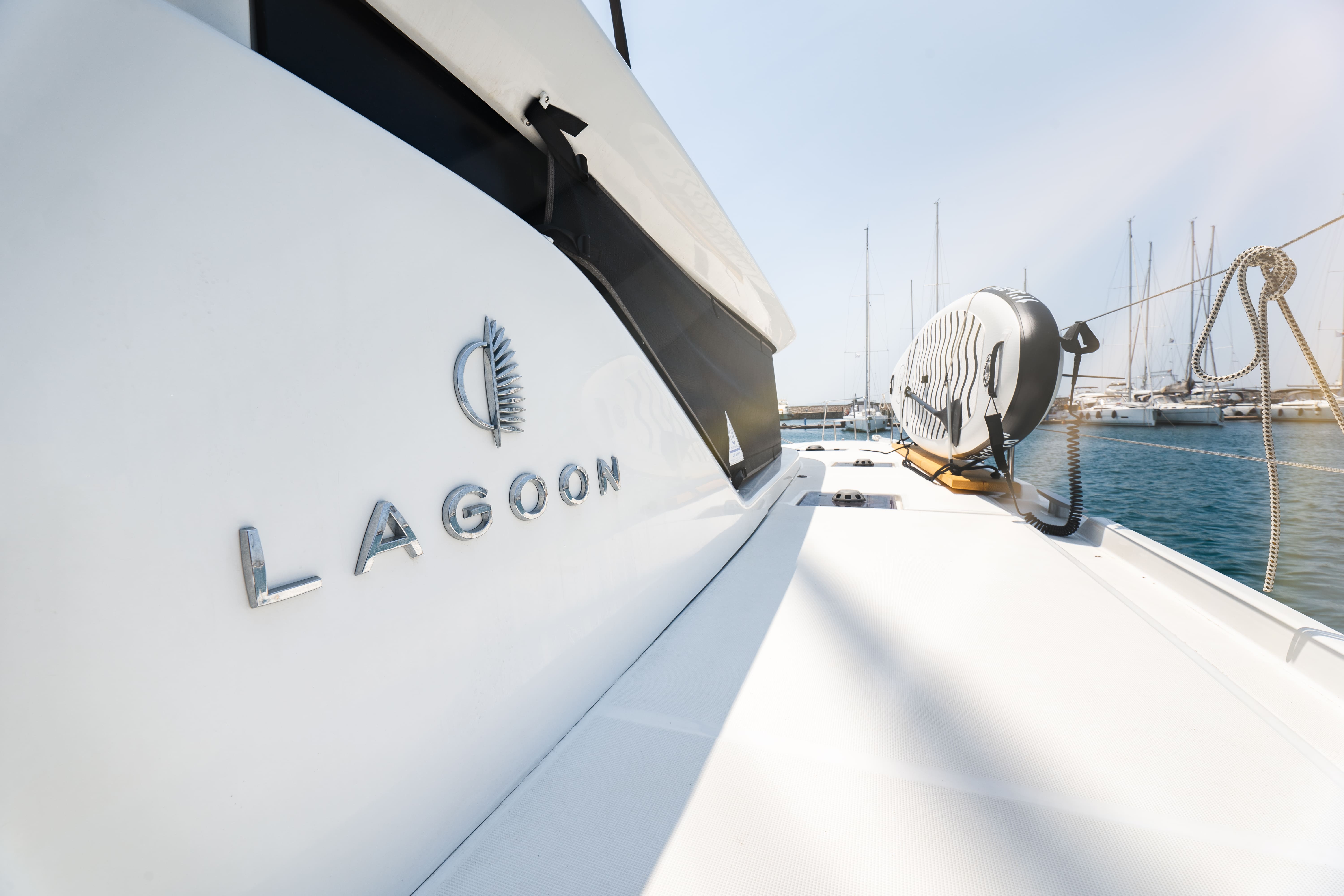 Lagoon 46  - Yacht Charter Cyclades & Boat hire in Greece Cyclades Islands Paros Naoussa Naousa Marina 5