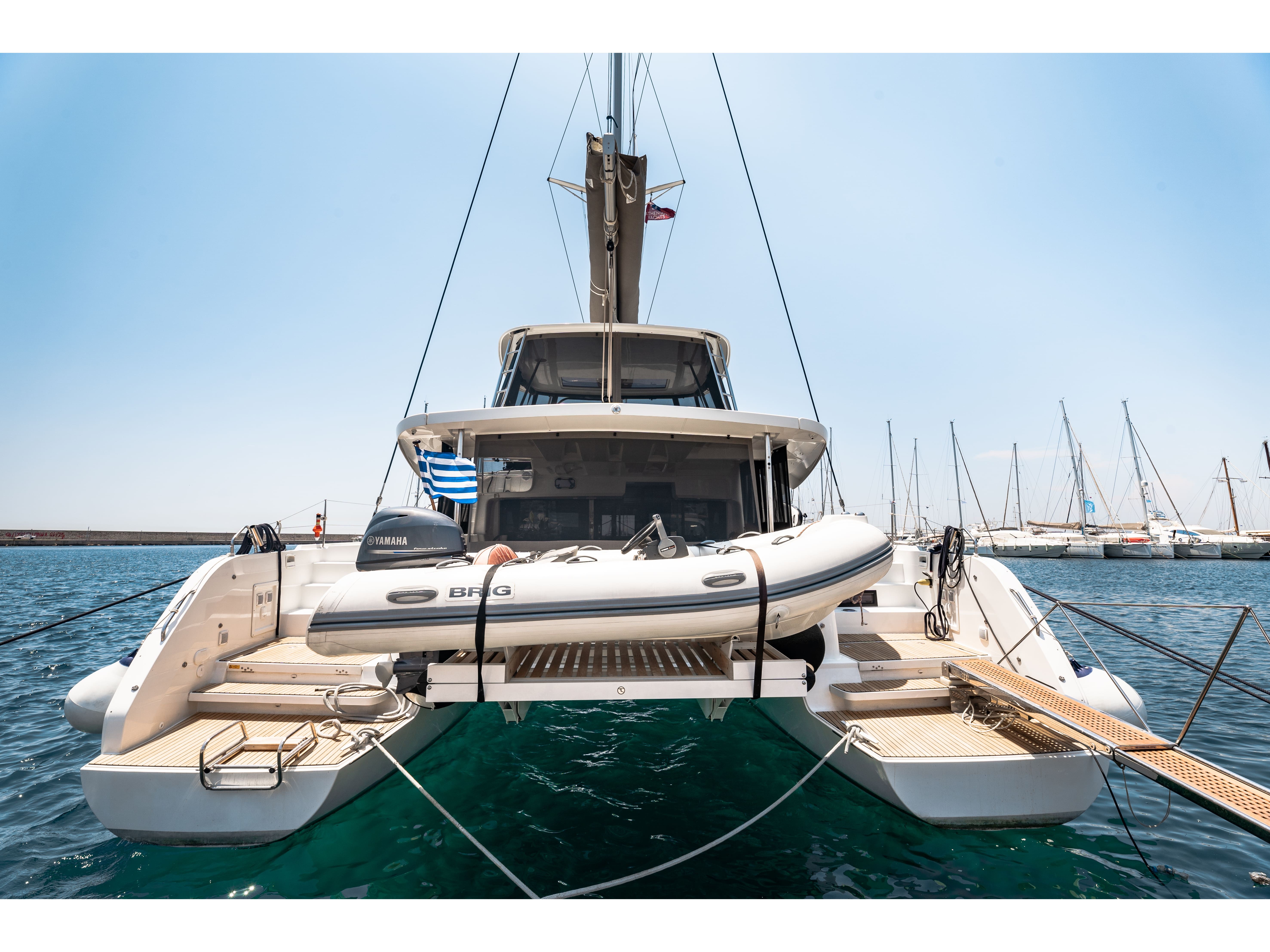 Lagoon 46  - Yacht Charter Cyclades & Boat hire in Greece Cyclades Islands Paros Naoussa Naousa Marina 2