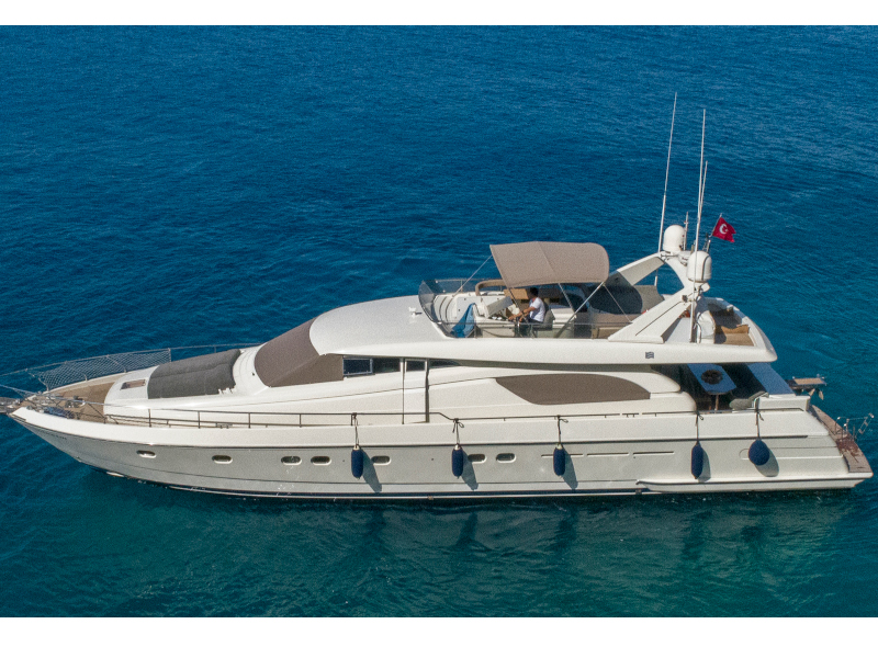 Ferretti 70 - Motor Boat Charter Turkey & Boat hire in Turkey Turkish Riviera Lycian coast Göcek Göcek Mucev Marina 1