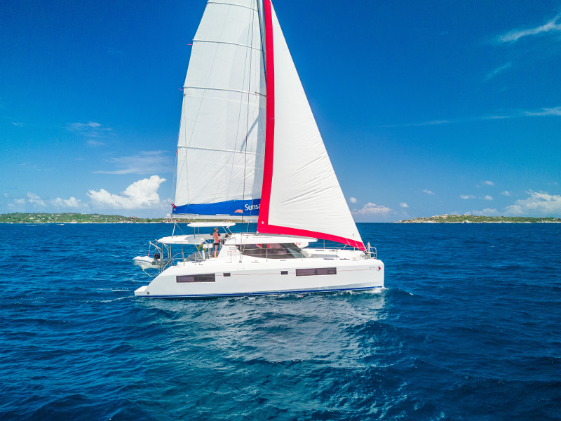 Leopard 45 - Yacht Charter Saint Lucia & Boat hire in St. Lucia Gros Islet Rodney Bay Marina 1