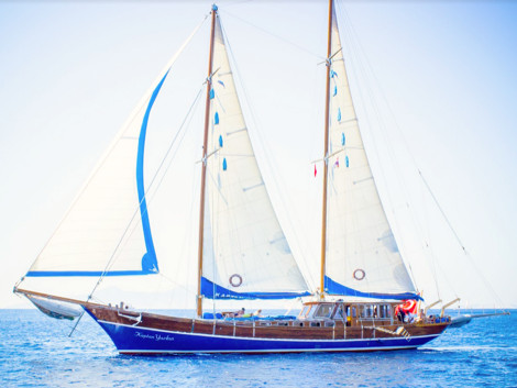 Gulet - Location de Goélette dans le Monde Entier & Boat hire in Turkey Turkish Riviera Carian Coast Bodrum Milta Bodrum Marina 1
