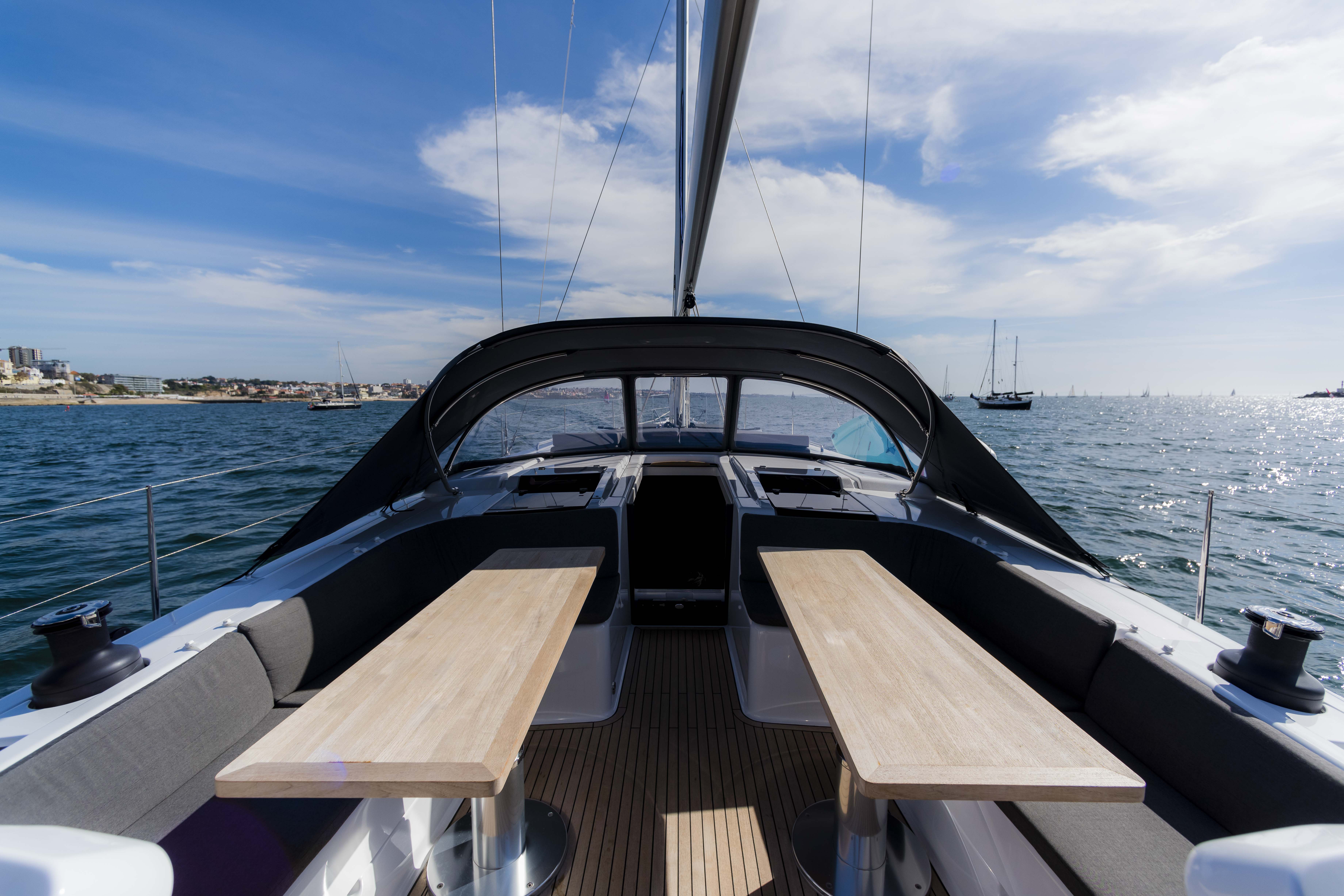 Hanse 508 - Luxury yacht charter Balearics & Boat hire in Spain Balearic Islands Ibiza and Formentera Ibiza Sant Antoni de Portmany Sant Antoni de Portmany Port 4