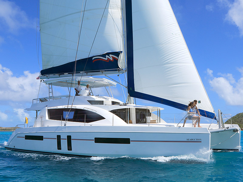 Leopard 58 - Yacht Charter Saint Lucia & Boat hire in St. Lucia Gros Islet Rodney Bay Marina 1