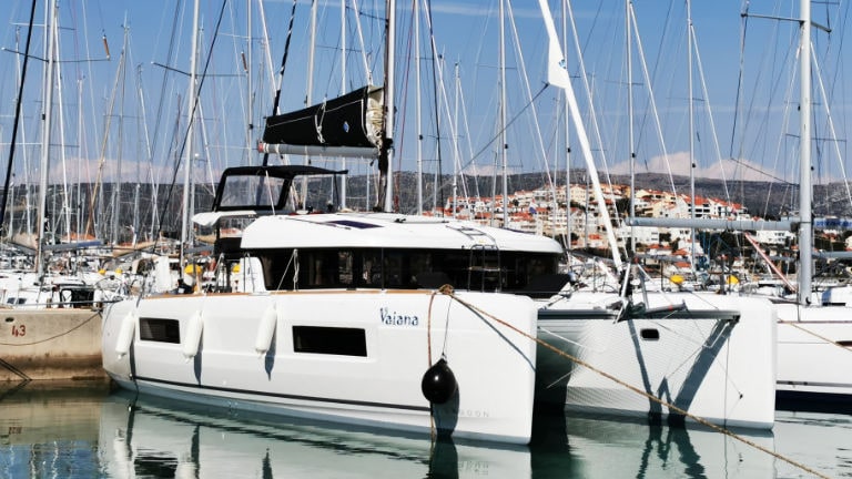 Lagoon 40 - Yacht Charter Punat & Boat hire in Croatia Istria and Kvarner Gulf Krk Punat Marina Punat 1