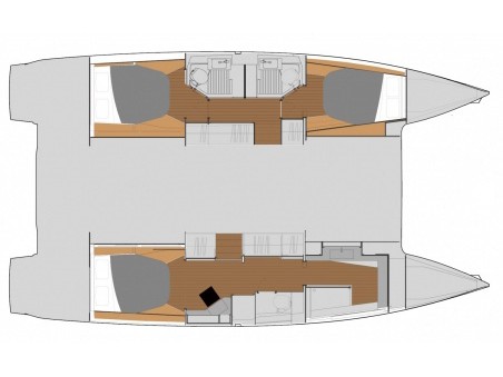 Astréa 42 - Yacht Charter Bormes-les-Mimosas & Boat hire in France French Riviera Bormes-les-Mimosas Port de Bormes-les-Mimosas 3