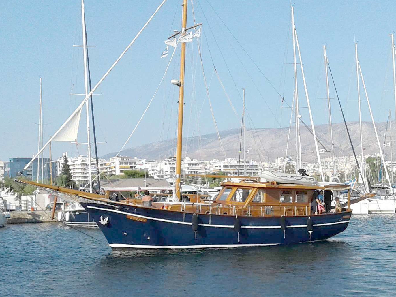 Motor sailer - Gulet charter Greece & Boat hire in Greece Athens and Saronic Gulf Athens Alimos Alimos Marina 1