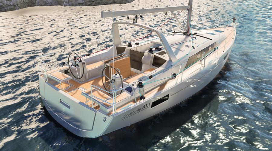 Oceanis 41.1 - Yacht Charter Orhaniye & Boat hire in Turkey Turkish Riviera Carian Coast Orhaniye Marti Marina 3