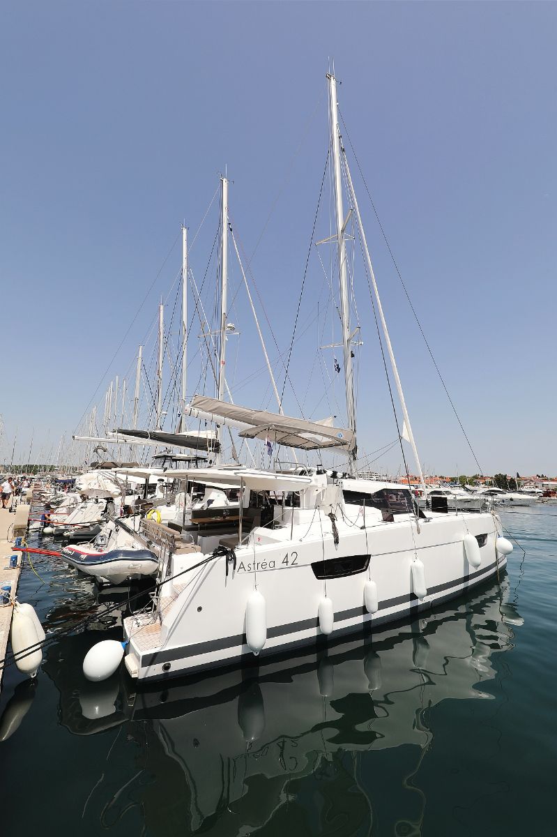 Fountaine Pajot Astrea 42 - Catamaran Charter Zadar & Boat hire in Croatia Zadar Biograd Biograd na Moru Marina Kornati 3