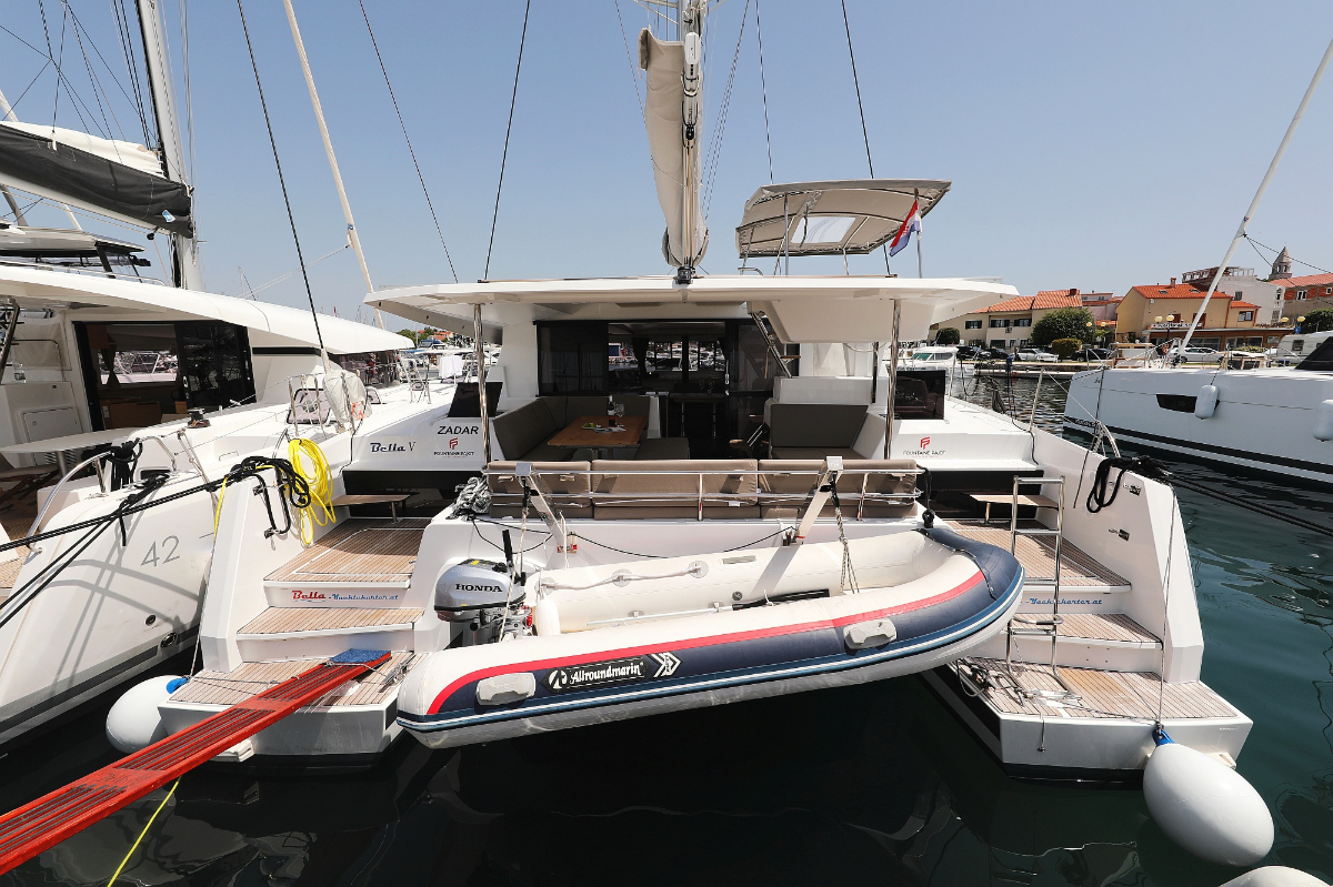 Fountaine Pajot Astrea 42 - Catamaran Charter Zadar & Boat hire in Croatia Zadar Biograd Biograd na Moru Marina Kornati 4