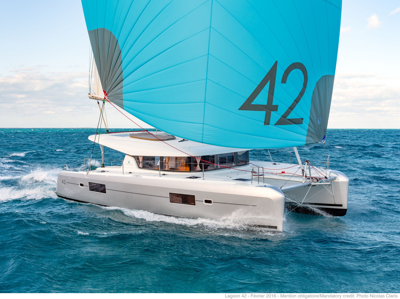 Lagoon 42 - 4 + 2 cab. - Yacht Charter Rhodes & Boat hire in Greece Dodecanese Rhodes Rhodes Marina 2