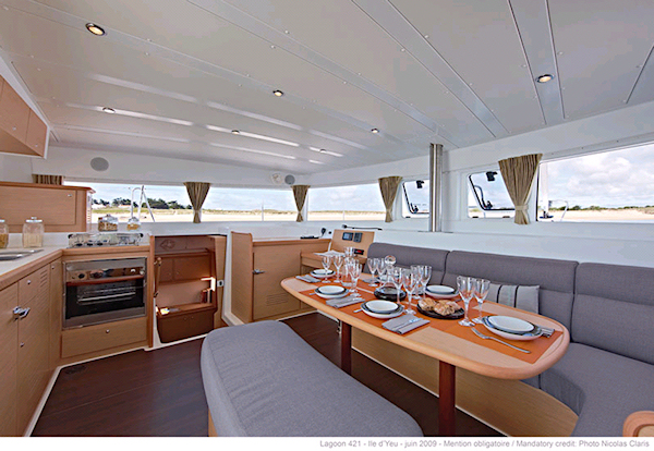 Lagoon 42 - 4 + 2 cab. - Yacht Charter Rhodes & Boat hire in Greece Dodecanese Rhodes Rhodes Marina 5