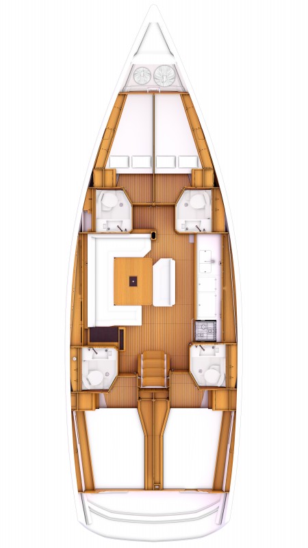 Sun Odyssey 469 - Yacht Charter Scarlino & Boat hire in Italy Tuscany Follonica Marina di Scarlino 2