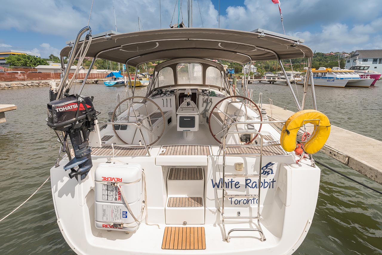 Oceanis 413 - Yacht Charter Rodney Bay & Boat hire in St. Lucia Gros Islet Rodney Bay Marina 1